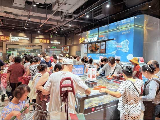 蜀山区“胖永辉”再添一子，永辉大溪地店调改升级焕新迎客(图3)
