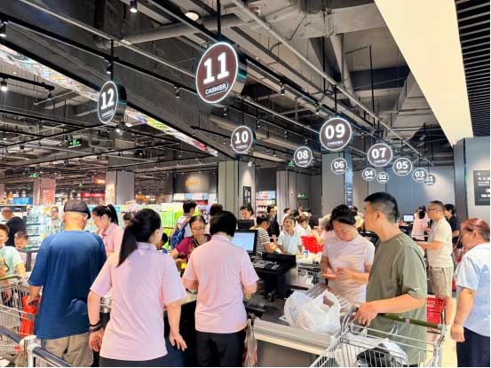 蜀山区“胖永辉”再添一子，永辉大溪地店调改升级焕新迎客(图6)