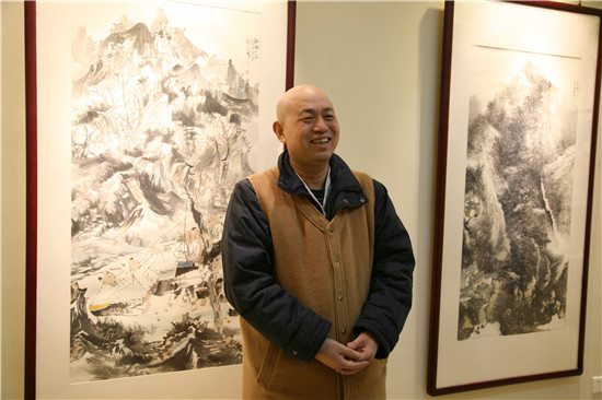 迎新春国画名家邀请展在豪雅国际艺术馆举行(图1)
