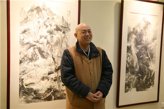 迎新春国画名家邀请展在豪雅国际艺术馆举行(图1)