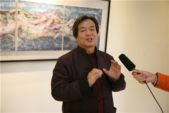 迎新春国画名家邀请展在豪雅国际艺术馆举行(图2)